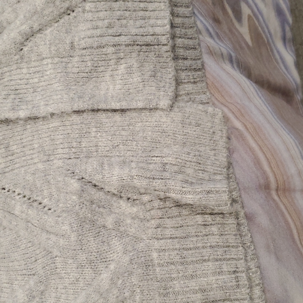 Gap Gray Marled Duster - image 4